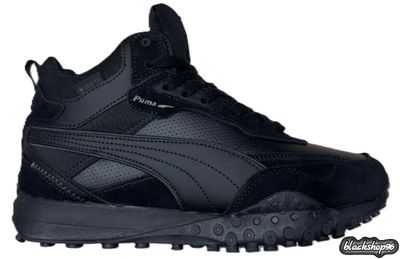 Puma Blacktop Rider Pop Mid с Мехом Black (40-45)