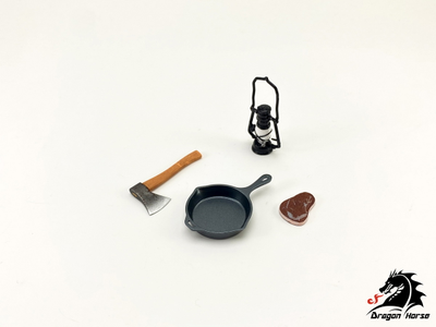 Набор аксессуаров "Кемпинг у костра" - Коллекционная ФИГУРКА 1/12 scale CAMPING EQUIPMENT (DH-E002) - DRAGON HORSE