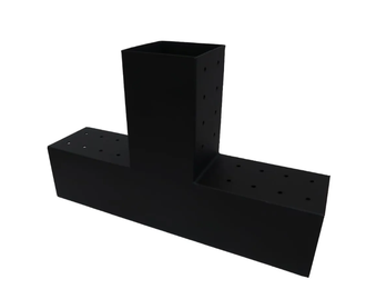 Коннектор №6 для бруса 100х100 мм, тройной 180 градусов