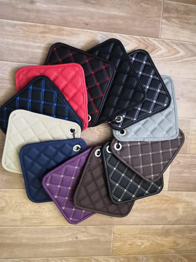 2D коврик из экокожи в багажник серии - ЛЮКС