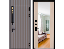 Дверь входная ДК21 с панелью ФЛЗ-1 Лиственница