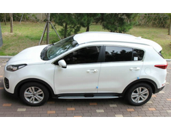 Пороги OEM на Kia Sportage IV (QL) 2016