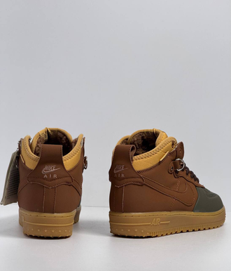 Nike Air Force 1 Duckboot Multicolor с мехом