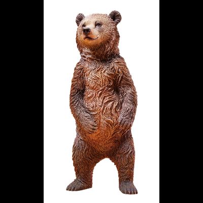 Бурый медвежонок (стоящий) - Коллекционная ФИГУРКА 1/6 scale Little Brown bear (JXK134A2) - JXK