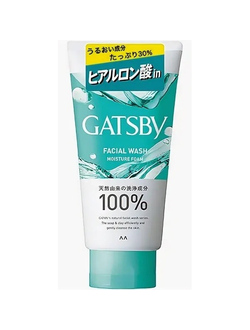 Увлажняющая пенка для умывания для жирной и проблемной кожи с ароматом морской свежести Gatsby Facial Wash Moisture Foam, MANDOM 130 г