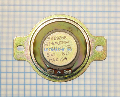динамик 50TB926A 6 OHM (D=50mm)