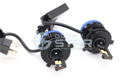 Светодиодные лампы H4 Aozoom P5 с радиатором, 12V, 35W, 6000K, чип Korea WT35