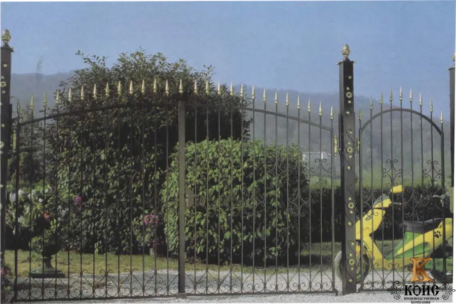 кованые ворота и калитки