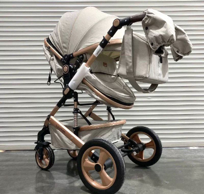 Детская коляска 3 в 1 Luxmom 518 Бежевый