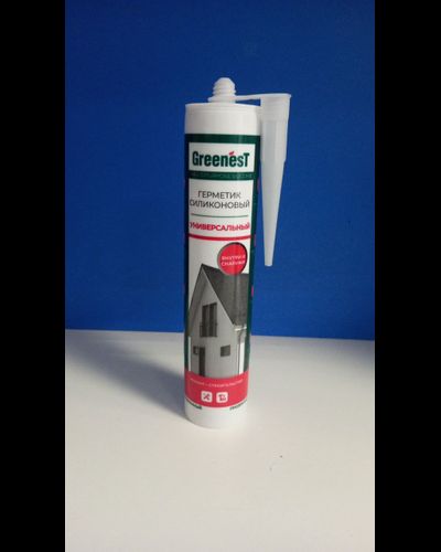 GREENesT герметик силиконовый универсальный Прозр, 260 мл Артикул: 281126010
