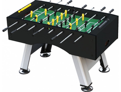 Настольный футбол (кикер) "Porturin" (140x74x89 см, серебристо-черный)