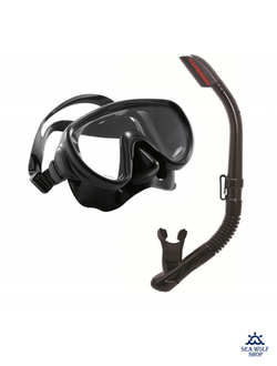 Маска для дайвинга с трубкой TUSA M16+SP190, силикон, комплект UCR-1619