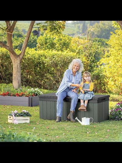 Сундук Дарвин 380 л оливковый