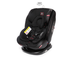 Автокресло Baby Care Shelter 0-36кг, IsoFix, поворотная база 360, Eco Black