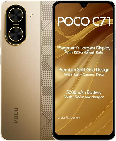 Xiaomi POCO C71 4/128GB RU Золотой