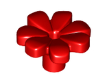 Friends Accessories Flower with 7 Thick Petals and Pin, Red (32606 / 6182260)