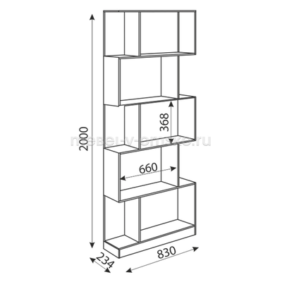 Стеллаж Дуглас М5