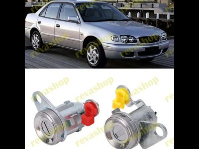 Замок двери, личинка, Toyota Corolla Sprinter AE100, запчасти для автомобилей, ремонт двери, замена