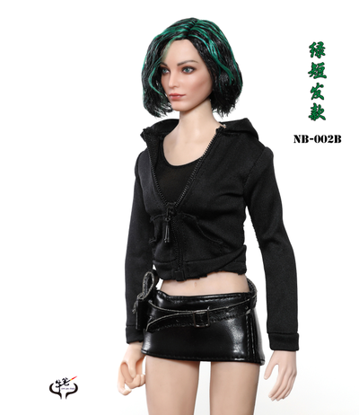 Женская голова (скульпт)  1/6 female head sculpture in Europe and America (NB-002B) - cowpen toys