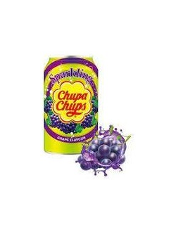 Chupa Chups Газированный Напиток Виноград 345мл (24)