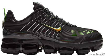 Nike Air VaporMax 360 Black/Green Мужские (41-45)