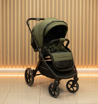 Детская коляска 3 в 1 Luxmom 999 Изумрудный