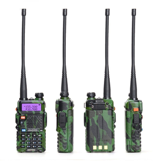Baofeng UV-5R Камуфляж рация (UHF/VHF)/для охоты/для рыбалки/для туризма/походы 