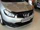 Дефлектор капота темный NISSAN QASHQAI 2010-2013/QASHQAI+2 2010-2014