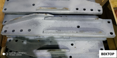 Стойка плужного корпуса 8.00.62 литая под болт ПНУ, ППУ, ПНУУ, FINIST ПЛНУ.