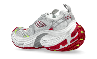 Кроссовки Balenciaga 10XL Sneaker White Silver Red