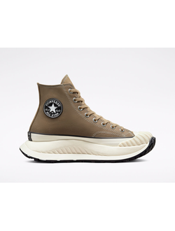 Converse Chuck Taylor 70 AT-CX коричневые высокие на платформе A02528C