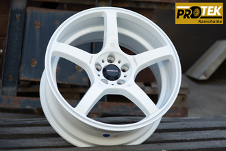 Комплект дисков R17 8,0J ET+35 5*100 ProDrive GC-05F Белый (C004)