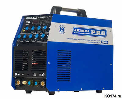 купить Сварочный инвертор TIG AuroraPRO IRONMAN 315 PULSE (TIG+MMA) в челябинске цена на сайте