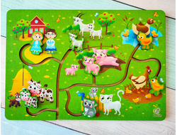 Лабиринт "Дорожка к маме"