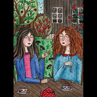 D0437 Разговоры за чашечкой чая