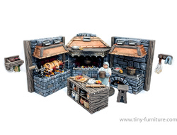 Medieval kitchen (PAINTED)