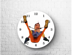 Часы Привет Сосед/ Hello Neighbor №8