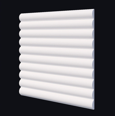 Гипсовая 3D панель "Паралайн"