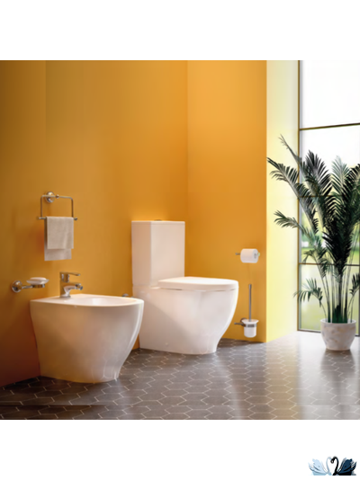 Унитаз-биде Creavit Mare MA361-00CB00E-0000, в комплекте с бачком MA410.000, напольный приставной