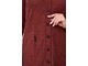 Трикотажное платье-кардиган  &quot;АЛЛЕГРА&quot;  Арт. 423141 (цвет терракотовый) Размеры 50-66