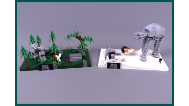 Две Мини–Диорамы — Эксклюзивные Наборы LEGO # 40362 и # 40333.
