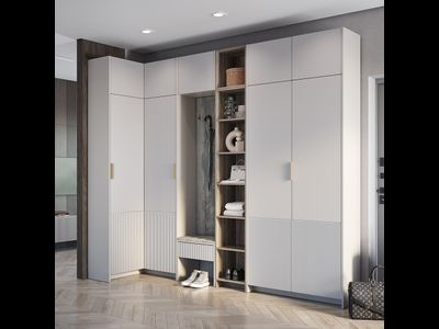 Модульная прихожая "Пандора" Вариант 1 (Мебелони)