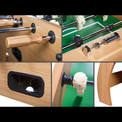 Настольный футбол «Royal» (144x73x86 см, светлый)