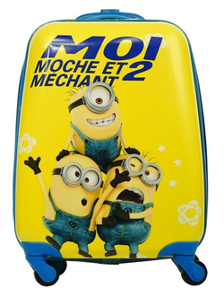 Детский чемодан Миньоны (Minions) жёлтый