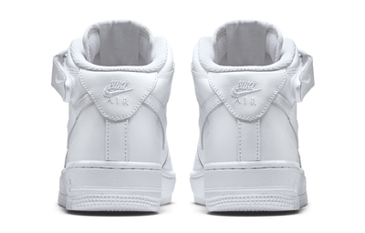Кроссовки Nike Air Force 1 Mid GS Triple White фото