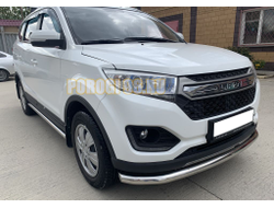 Защита штатного порога труба d53 для Lifan Myway (2017-..)