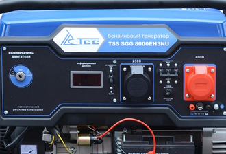 БЕНЗОГЕНЕРАТОР 8 кВт TSS SGG 8000EH3NU 1-но и 3-х фазный