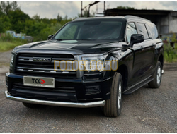 Защита передняя нижняя 76,1 мм ТСС для Haval H5 2024-