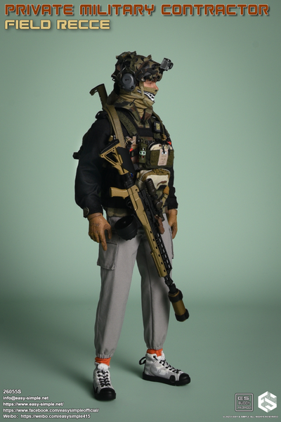 Наемник-разведчик (лимитированная версия) - Коллекционная ФИГУРКА 1/6 scale Private Military Contractor Field Recce (26055S) - Easy&Simple