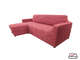 Чехол на угловой диван с левым выступом Тела Ридже Бордовый. ИТАЛИЯ